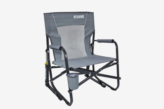 GCI Outdoor FirePit Rocker Portable Folding Low Rocking Chair.